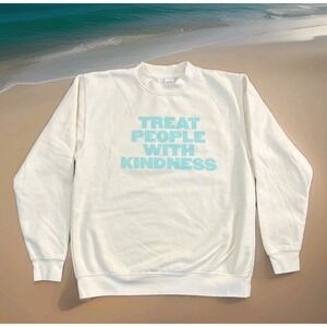 NEW Harry Styles Treat People With Kindness Sweatshirt Small Mock Crewneck TPWK
